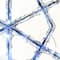 Ice Crystal Snowflake Set with 200 Cool White Micro UL LED Lights